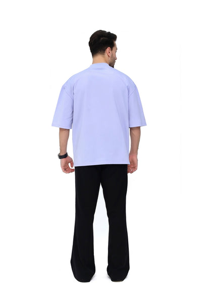 Danjee signature Oversized Tee – Sky Blue Edition